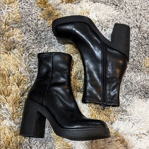 Madden Girl Platform Block Heel Bootie